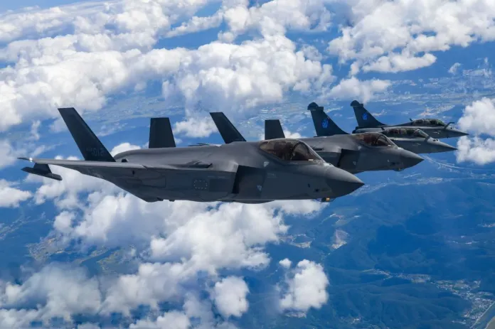 F 35A Corea del Sur y Rafale Francia 3 jpg