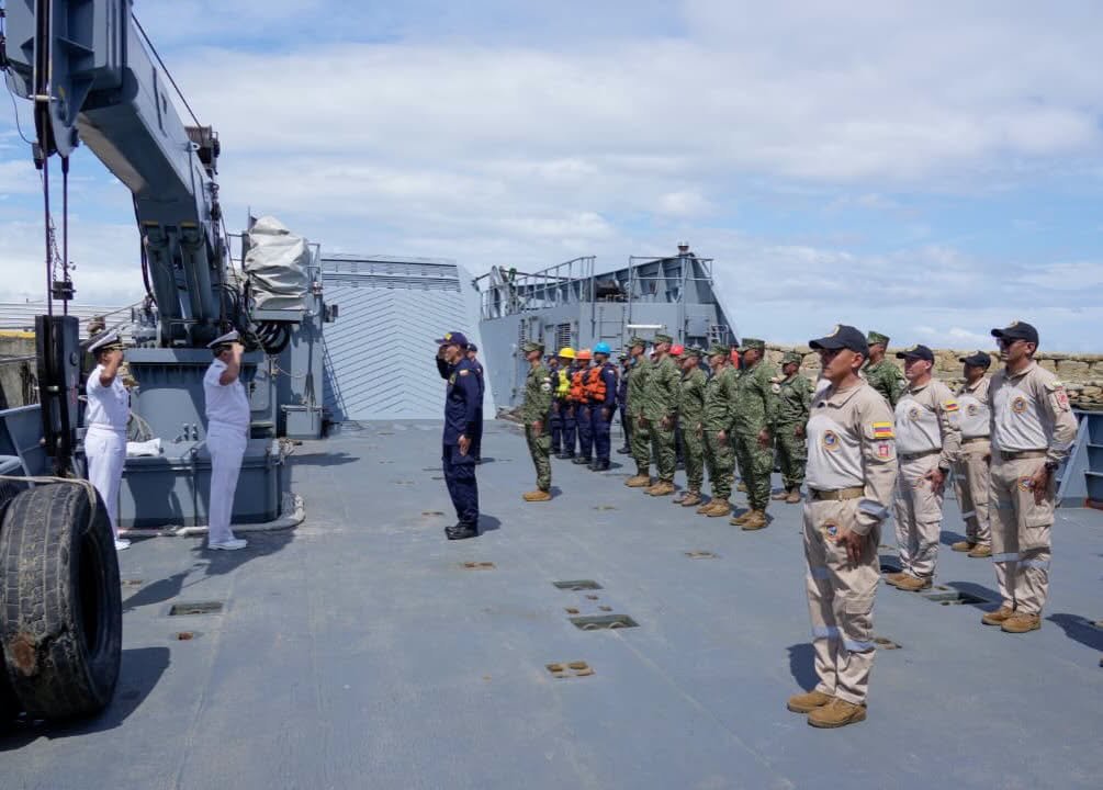 El buque ARC Bahía Colombia arriba a Ecuador para el ejercicio multinacional SOLIDAREX V 2026: Interoperabilidad naval en respuesta ante desastres 2 856506781 1148652307551068 3496075573323919866 n
