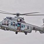 French Air Force EC725 lift off