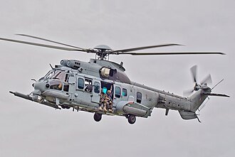 French Air Force EC725 lift off